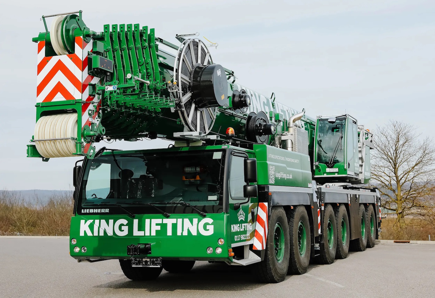 King Lifting sustainable fleet of mobile cranes